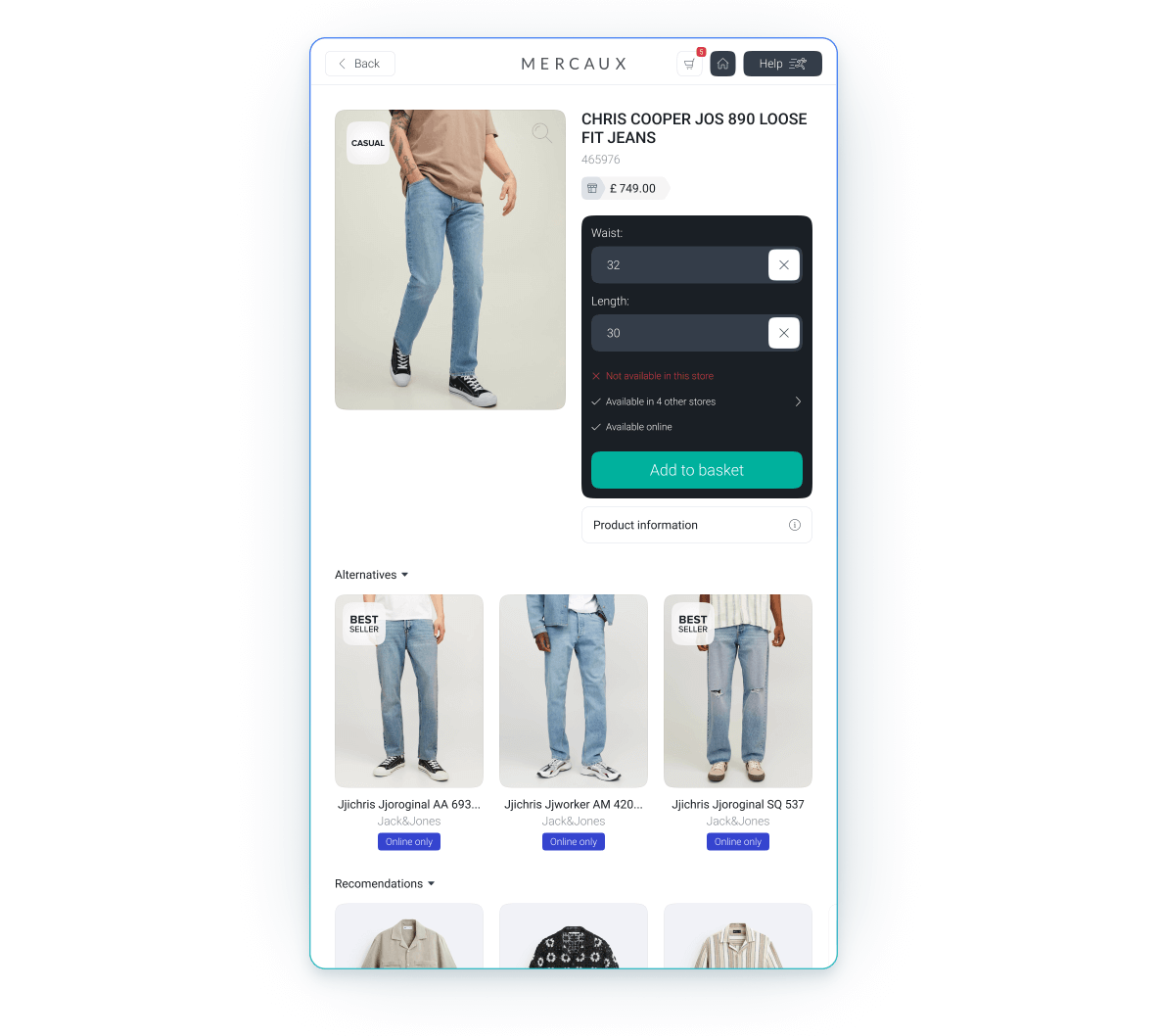 Alternative suggestions